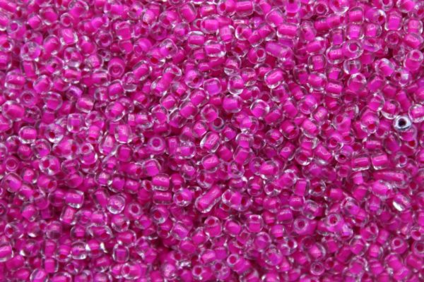 8/0 - Pink Dark Colourlined - Price per gram