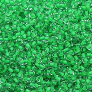 8/0 - Green Colourlined - Price per gram