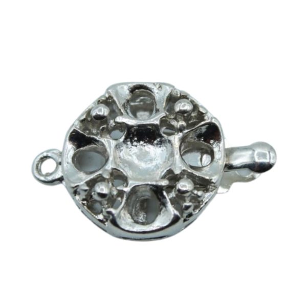 Clasp - 15mm - Antique Silver