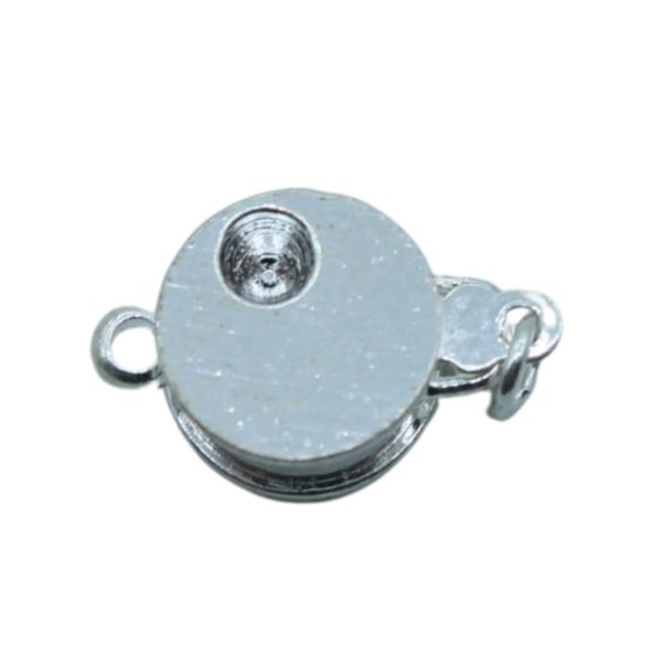 Coin Clasp - 9mm - Silver