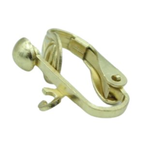 Clip On / Drop Earring - 17mm - Gold