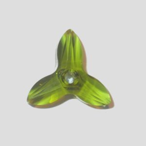 Orchid Bead - 20mm - Olive