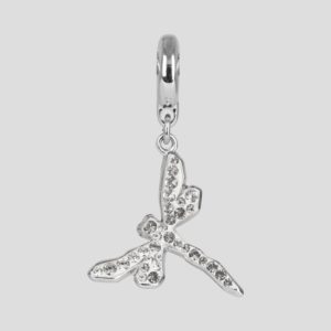 BeCharmed Charm - Dragonfly - 18mm - Crystal