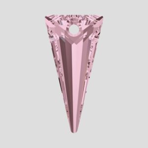 Spike Pendant - 18mm - Antique Pink