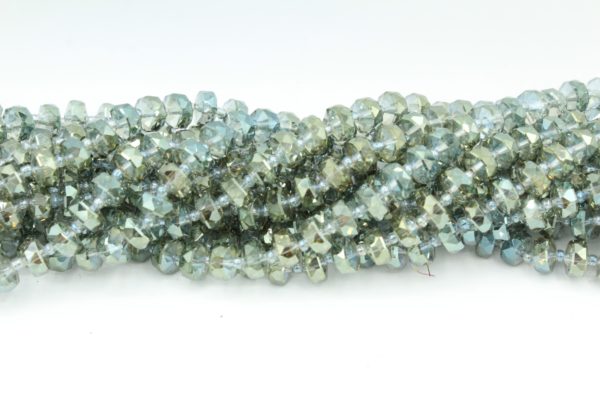 Faceted Spacer - 10mm - 62cm Strand - Erinite