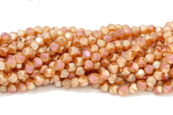 Side Cut - 8mm - 45cm Strand - Astral Pink