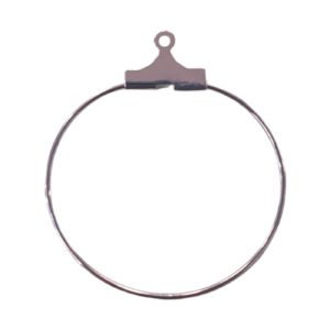 Hoop - 60mm - Silver