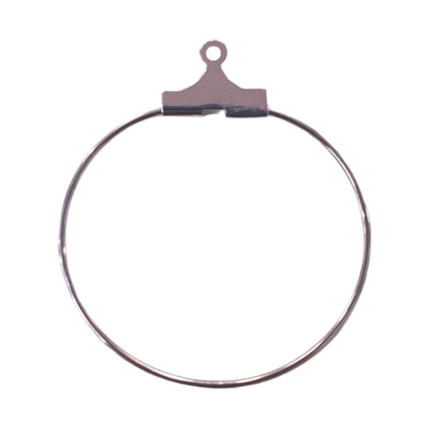 Hoop - 60mm - Silver