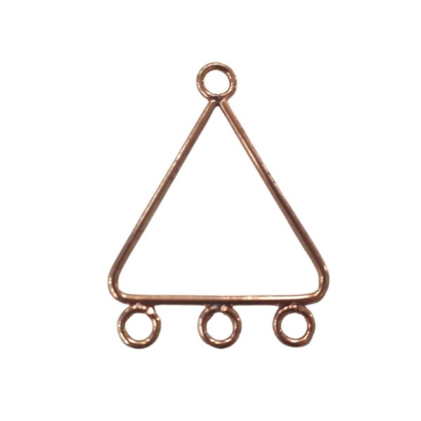 Triangle Drop - 23mm - Gold