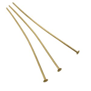 Head Pin - 40mm - Gold