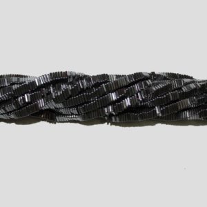 Hematite - 3mm Flat Square Spacer - 40cm Strand