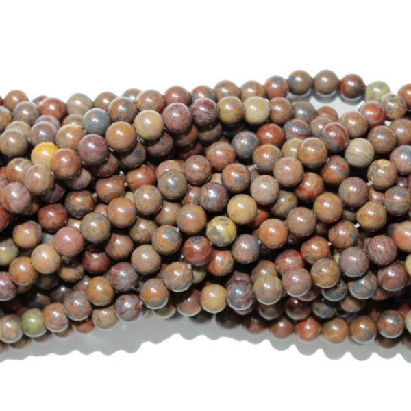 Jasper - 6mm Round - 39cm Strand