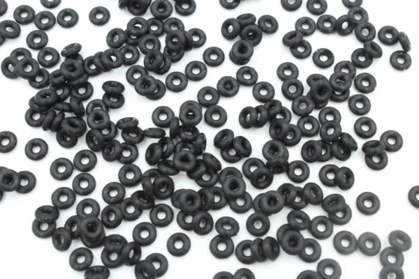 Rubber Ring - 6mm - Black