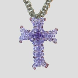 Crystal Cross Necklace