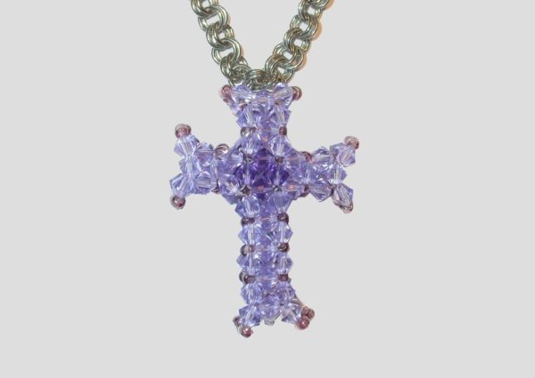 Crystal Cross Necklace