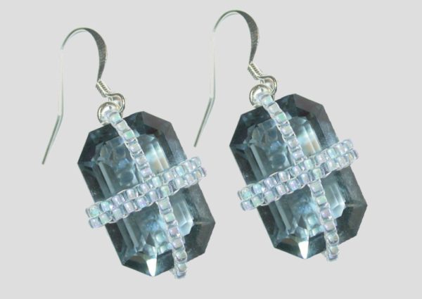 Crystal Baguette Earrings