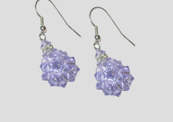 Crystal Ball Earrings