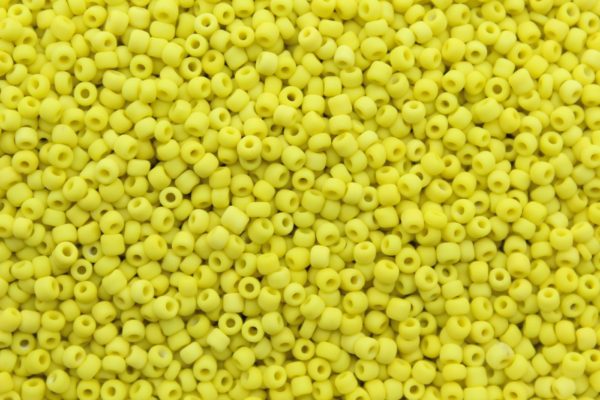 8/0 - Yellow Opaque Matte - Price per gram