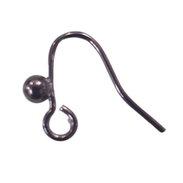 Ear Hook / Ball - 12mm - Black
