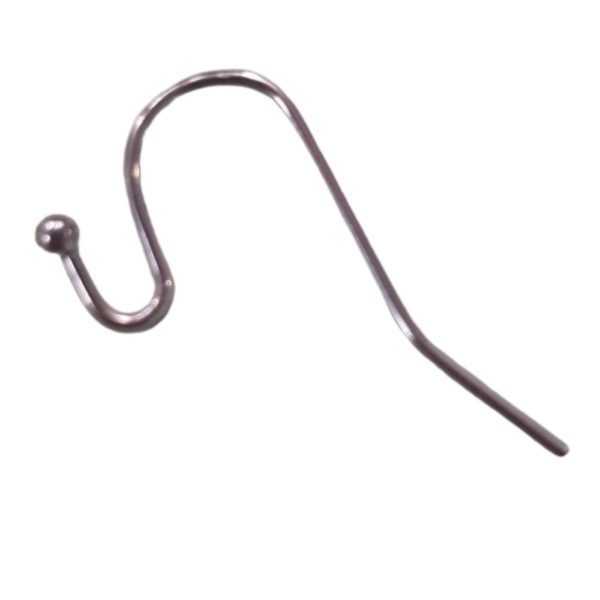 Ear Hook With Ball - 14 x 20mm - Stainless Steel