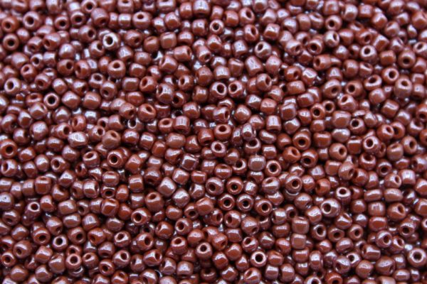 8/0 - Brown Opaque Pearl - Price per gram