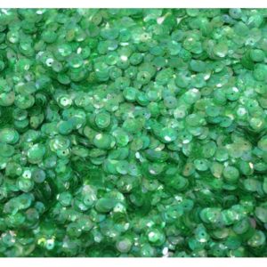 6mm Cup - Green Transparent AB - Price per gram