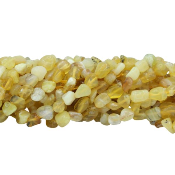 Citrine - Mini Tumblestone - 5-7mm - 39cm Strand