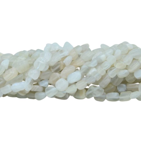 Moonstone - Mini Tumblestone - 5-7mm - 39cm Strand