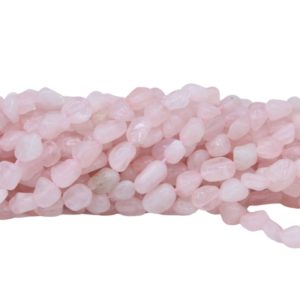 Rose Quartz - Mini Tumblestone - 5-7mm - 39cm Strand