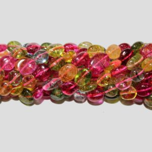 Crystal - 8-10mm Tumblestone - Dyed Colour - 39cm Strand