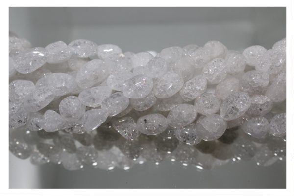 Crack Crystal - 10-16mm Tumblestone - 40cm Strand