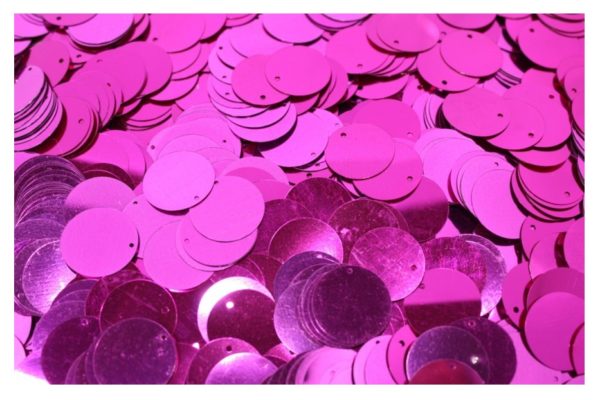 20mm Side Hole - Fuchsia - Price per gram