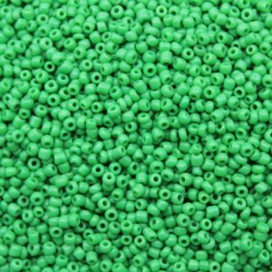 8/0 - Green Opaque - Price per gram