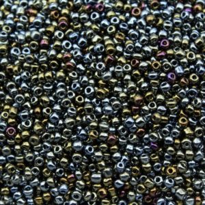 8/0 - Gunmetal Oil Slick - Price per gram