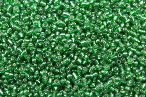 8/0 - Green Silverlined - Price per gram