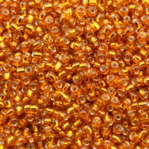 8/0 - Orange Silverlined - Price per gram