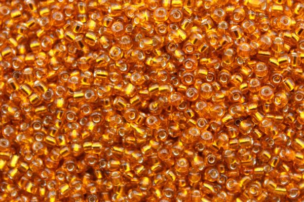 8/0 - Orange Silverlined - Price per gram