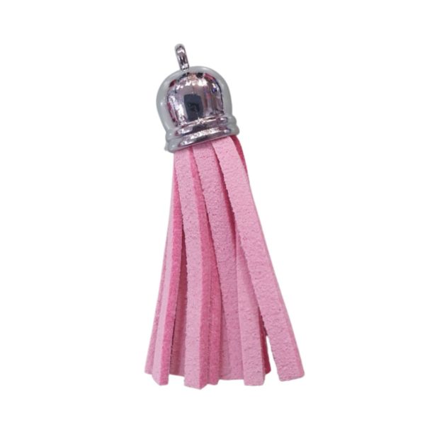 Tassel - Faux Suede - 54mm - Light Pink