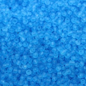 8/0 - Blue Light Transparent Matte - Price per gram