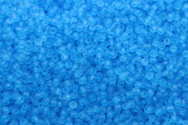 8/0 - Blue Light Transparent Matte - Price per gram