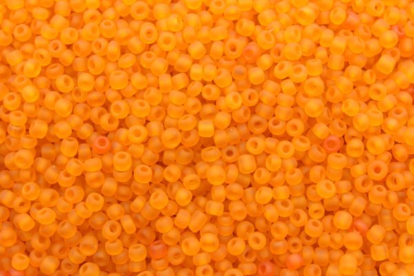 8/0 - Orange Transparent Matte - Price per gram