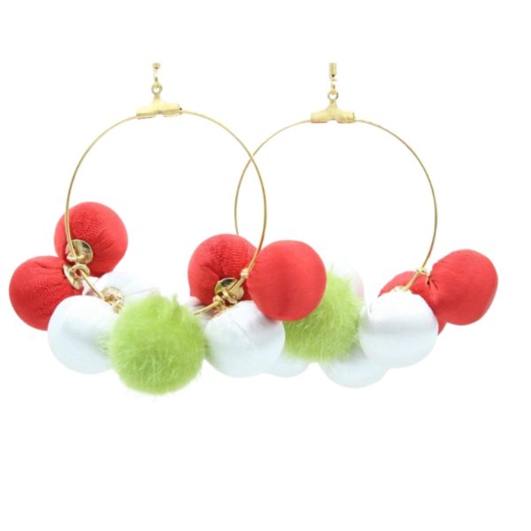 Christmas Earrings - A1 - 55mm