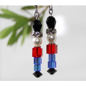 Crystal Nutcracker Earring