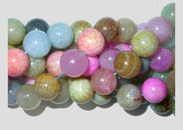 Agate - 16mm Round - 38cm Strand