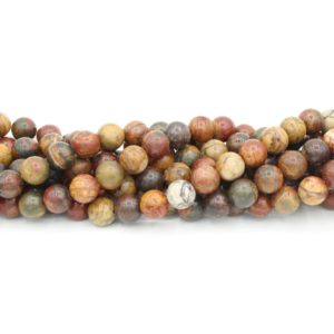 Jasper - Round - 10mm - D - 39cm Strand