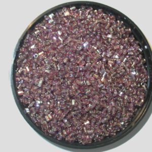 8/0 2 Cut - Lt Amethyst Silverlined AB - Price per gram