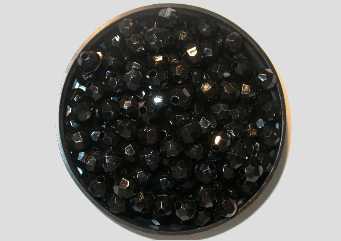 Faceted 6mm Black Price per piece Bead, Trimming & Craft Co