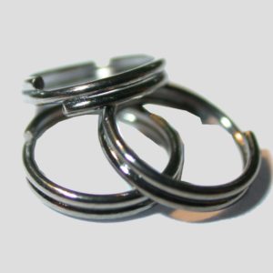 Split Ring - 3mm - Black Nickel