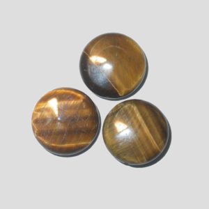 Tiger Eye - Coin - 20mm