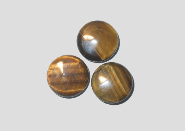 Tiger Eye - Coin - 20mm